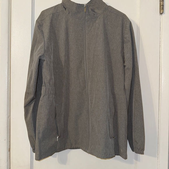 Hang Ten Grey Zip Up Women Sz large - Picture 2 of 4